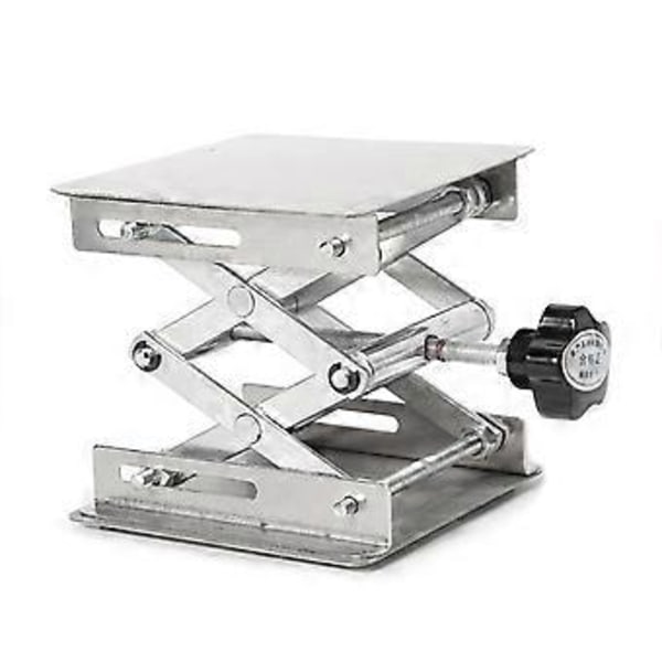 4x4\" Vetenskaplig Lab Jack Rostfritt Stål Lyftplattform Ställ Scissor Lif