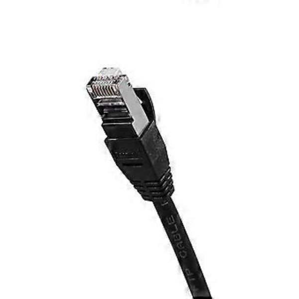 2 stk. RJ45-kabel 1 ind 2 Ethernet Lan-netværksadapterkabel RJ45 1 han til 2 hun kategori 7-netværkskabel