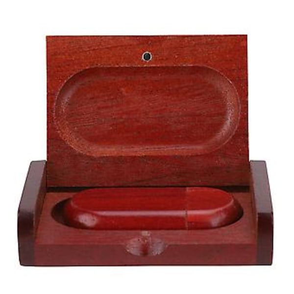 USB Flash Disk, Oval Rosenpalisander Træ USB USB Flash Hukommelse U Disk Strømlinet Design
