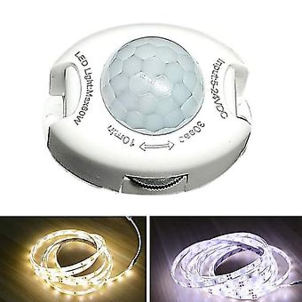 Pir Infd Mot Sensor Detektor 5-24v Auto On Off R S Home Led Pir Mot