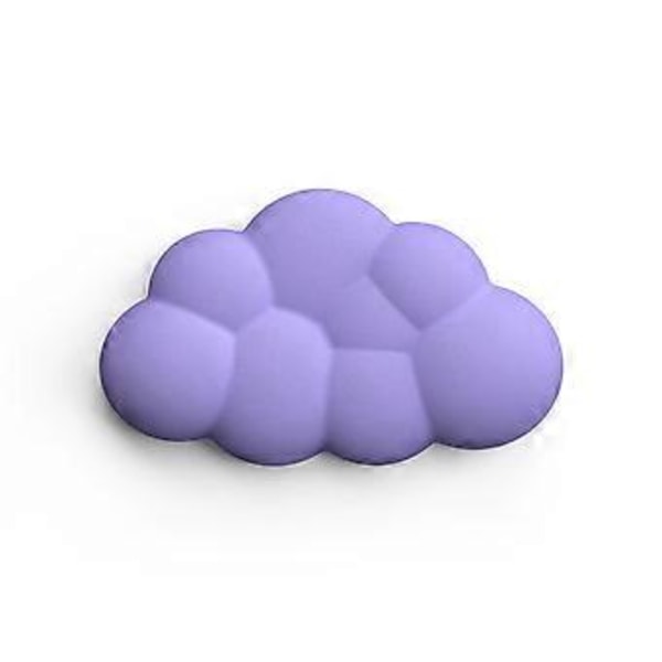 Moln Handledsstöd Kit Tangentbord Handledsstöd Mus Handledsstöd Memory Foam Handlovsstöd för Tangentbord Mus Halkfri Lila