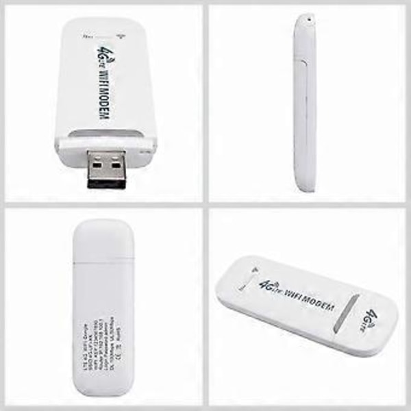 4g Ulåst Usb Modem Mobil Trådløs Router Wifi Hotspot Simkort Slot