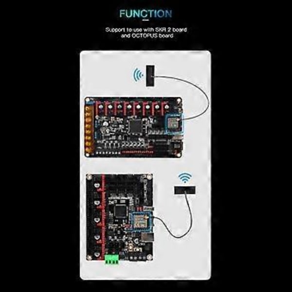 ESP-07S 32-bitars Micro MCUclock Utvecklingskort Wi-Fi MCU Modul med IPEX Antenn Mikrokontroller Trådlös WiFi Modul
