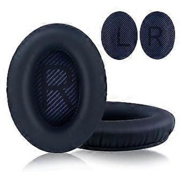 Korvaavat korvatyynyt Quiet Comfort 35 (QC35) ja 35 II (QC35 II) kuulokkeille (Musta)