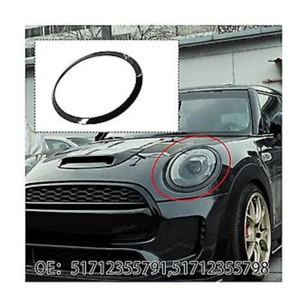 Venstre Dekselring 51712355791 For F55 F56 F57 14-21 Lamperamme
