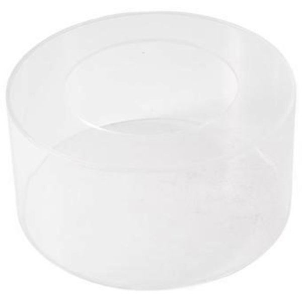 1 kpl Pyöreä akryylikakun esittelylauta Kakun reunan tasoitin Kaavin Kakkualusta DIY Pyöreä koristekakun täytettävä lauta (B)