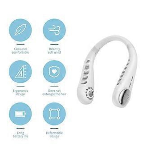 Portabel Fläkt 3-Hastighets Mini Elektrisk Kylare Sommar Luftkylningsfläkt USB-Laddning Ultratyst Utomhussporttillbehör