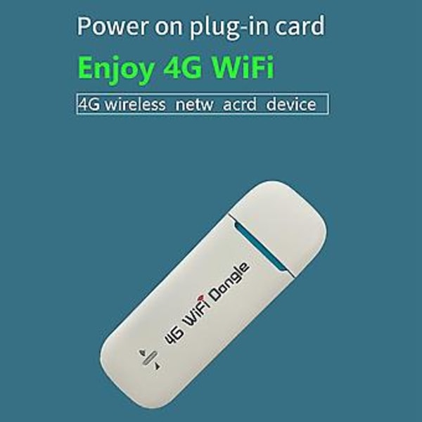 4g Wifi Router Usb Dongle 150mbps Modem Stick Mobil Trådløs Wifi Internet Treasure Bærbar Hotsp