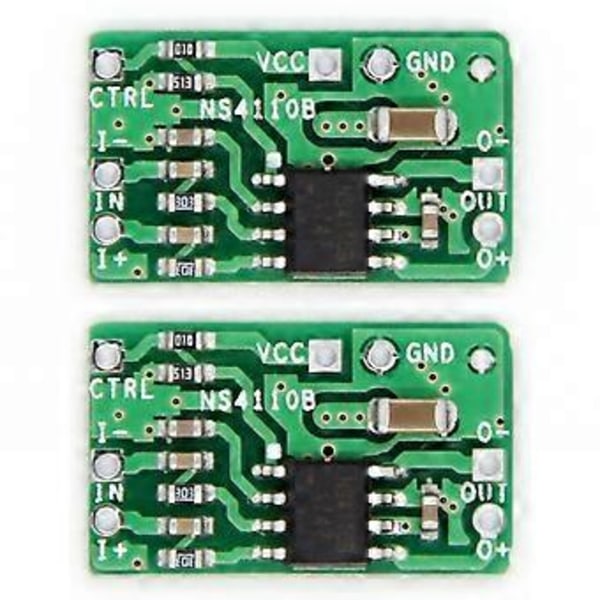 2 st Differentialförstärkarbräda 18W Digital Klass D/AB NS4110B Spänning 6-14V Ljudförstärkare