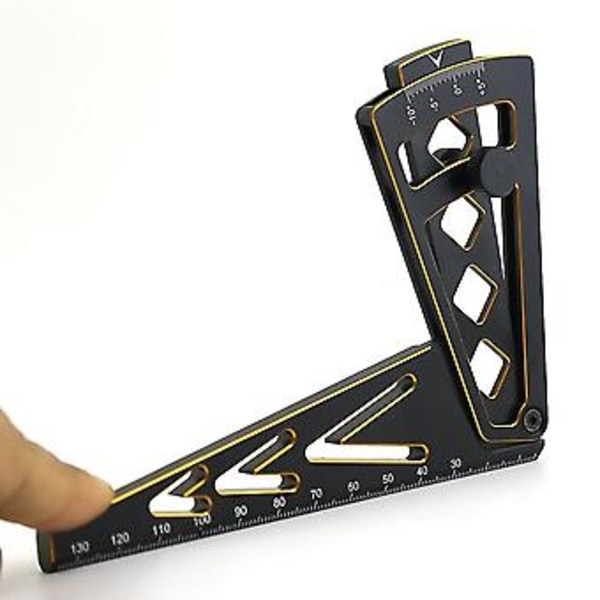 CNC Metall Justerbar Linjal RC Bil Höjd & Fälgbredd Camber 15 Grader Hobby För 1/7 1/8 1/10 RC Bil
