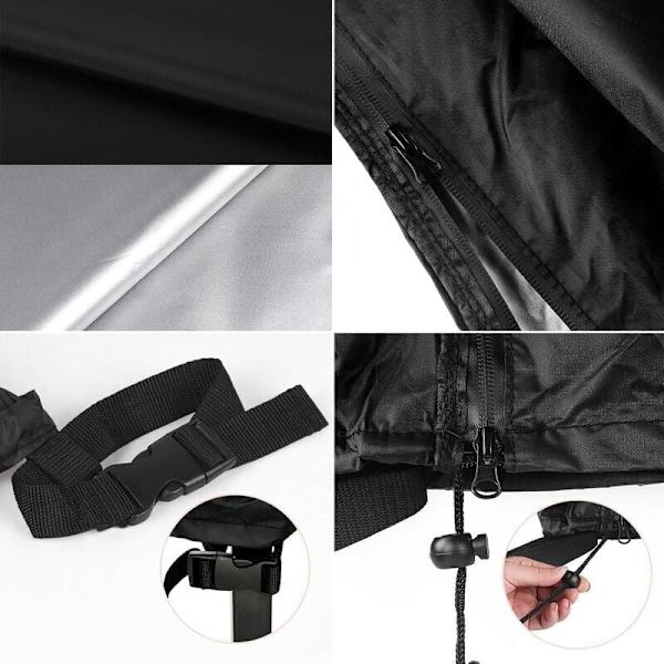 3-sits gungskydd Skyddande överdrag för trädgårdsgunga Gunga Vattentät Oxford Anti-UV Gungskydd Utomhus gungskydd (220125170cm)
