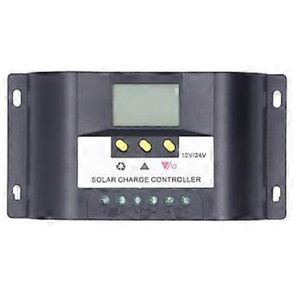 Intelligent Solar Charge Controller med Justerbare Timer Kontroltilstande LCD Display Solar Controller til DC Belastninger 10A