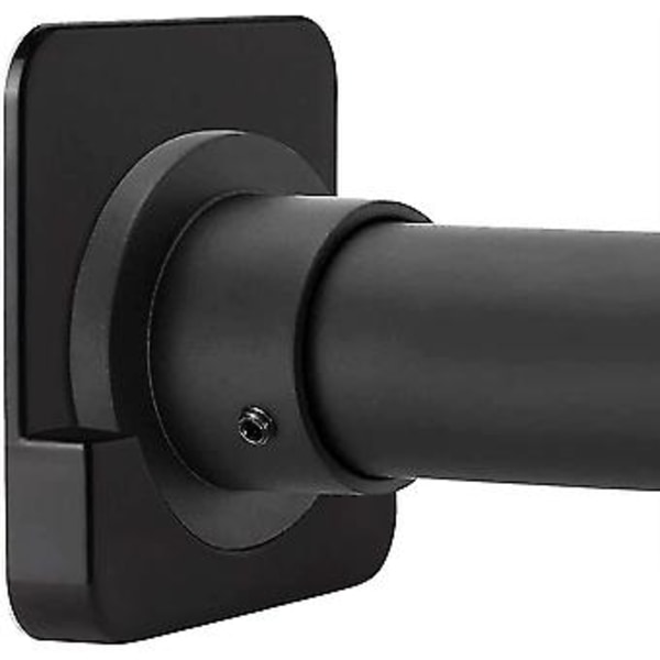 4-pack självhäftande duschdraperistångshållare, halkfri gardinstångsfäste universal 10 cm diameter - gardinstång ingår ej (d-4-)