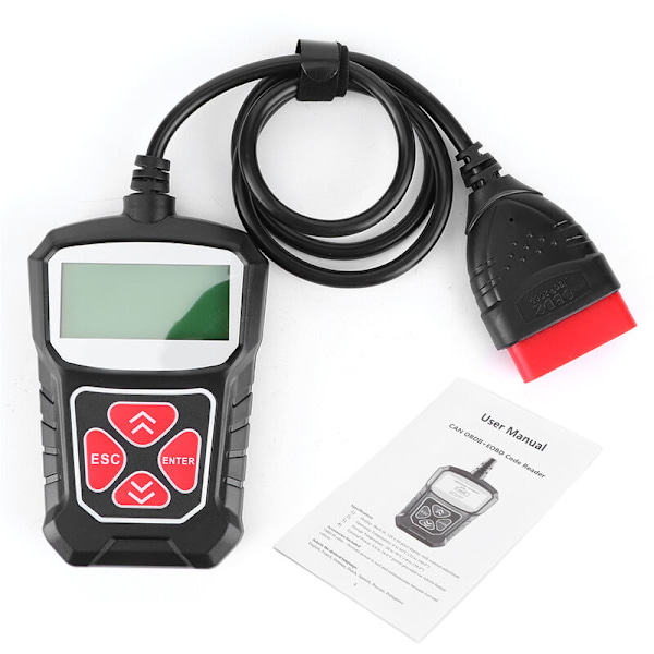 Bildiagnostisk verktyg för motorfelkoder OBD OBD2-skanner Plug and Play