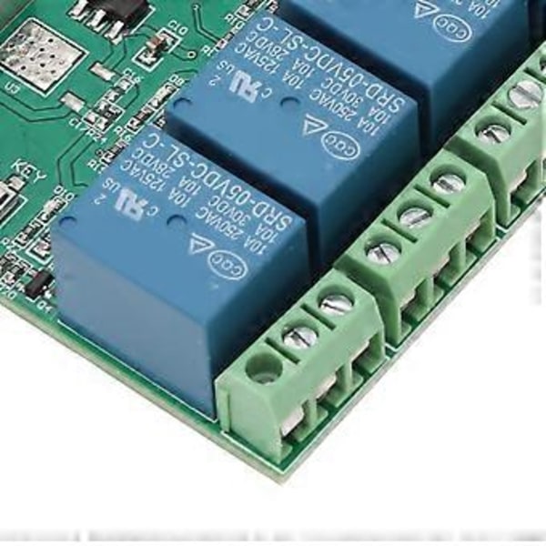 4-kanavainen relemoduuli ESP8266-siru WiFi langaton ohjaus neljän releen kortti elektronisille laitteille DC5V