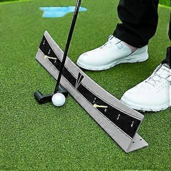 Golf Putter Træner Putter Skinne Balance Træningsredskab Putter Board Kalibrering Putter Skinne