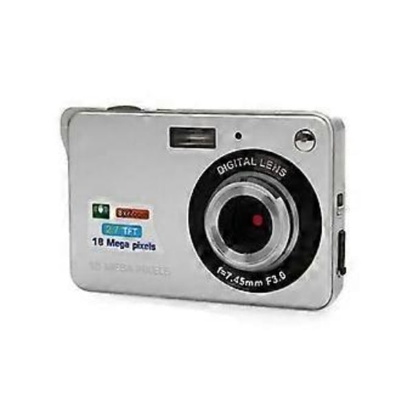 18MP HD Digitalkamera med 2,7 tommers LCD-skjerm, Oppladbart Batteri, HD Foto Video for Innendørs og Utendørs Fotografering