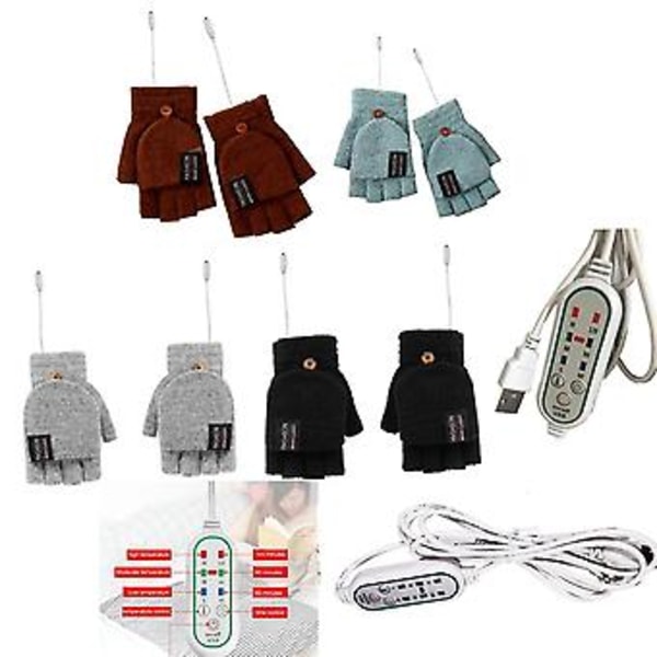 Usb Elektrisk Ed Gs Dobbeltsidet Ing Gs Genopladelig Justerbar Temperatur