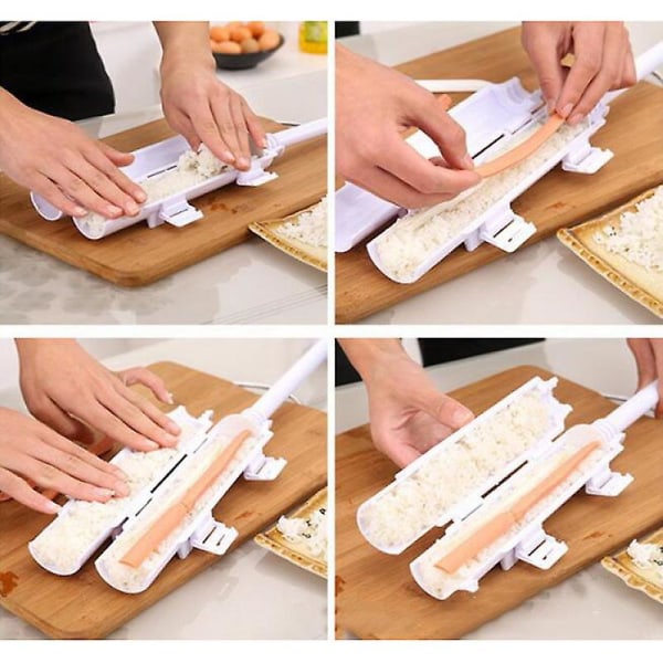 Sushi Maker Kit Diy Sushi Maker Set För Nybörjare Enkelt Sushi Maker Enkelt Och Roligt Också Som Present