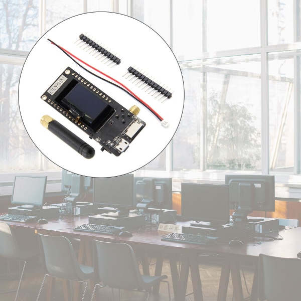 0,96'' Sd Esp32 Oled Wifi Trådløs Bluetooth-kompatibel Modul Lora32 V2.1 Sma