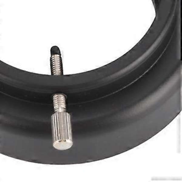 Mikroskoopin LED-valo, teollinen säädettävä 144 LED-rengasvalo mustalla kuorella AC100-240V EU-pistoke