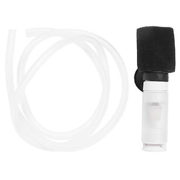 3-i-1 Praktiskt Akvariefilter Mini Akvarium Biokemiska Svampfilter