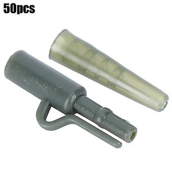 Silikon Carp Fiskeslange, 50 Sett Silikon Carp Carp Fiske Blyslipp Carp Fiske Tilbehør Miljøvennlige Materialer