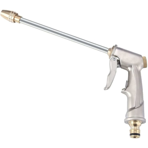 Högtryckstvättpistol i metall, högtryckstvätt med justerbar högtrycksspruta för biltvätt/bevattning