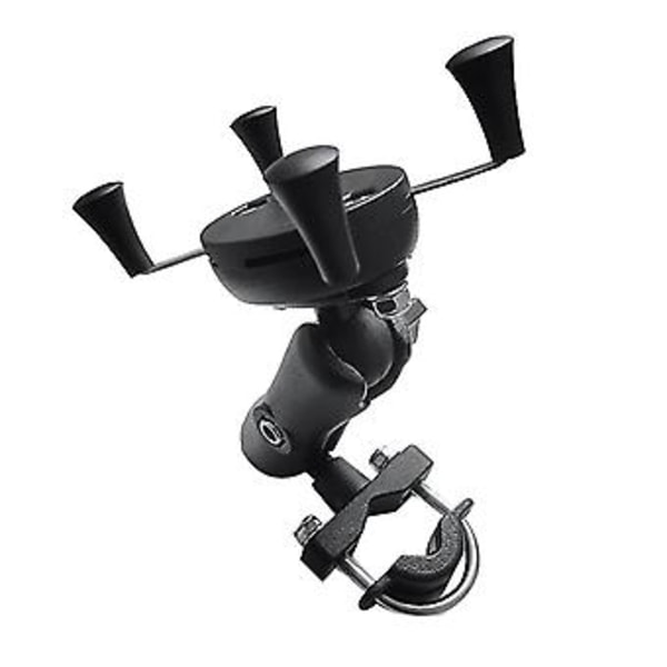 Sykkel Styrefeste Skinnefeste 37mm Bredde U-Monteringsbase Med 1 Tomme Kule For GPS For