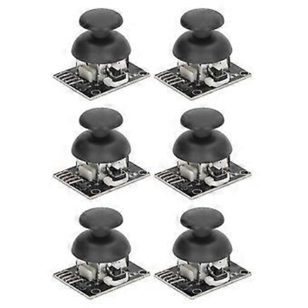 6 Set Joystick Sensor Spelkontroll Modul X Y Dubbla Axlar Ersättningsset Kit KY023