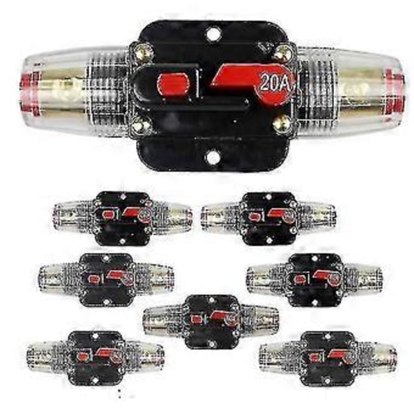 Automaattinen virtakatkaisija, nollaus, sulake, invertterisulakepesä, inline-sulakelohko 20-100 Amp vv