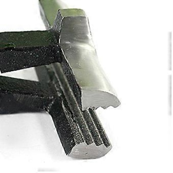 Svart Färg Stretch Tyg Tång Mungbredd 8cm Canvas Sträckartång