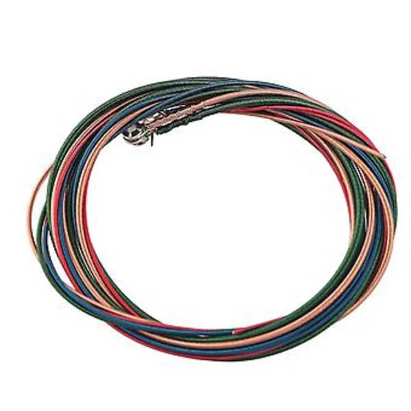 1,16 mm, 1,44 mm, 2,0 mm, 2,54 mm (0,046-0,100) 4-strengs farverige elbas strenge instrument