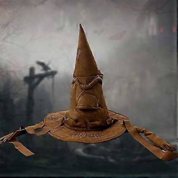 Harry Potter Hogwarts Fordelingshat Halloween Karneval Troldmands Magisk Kostume Tilbehør Hovedbeklædning Gaver