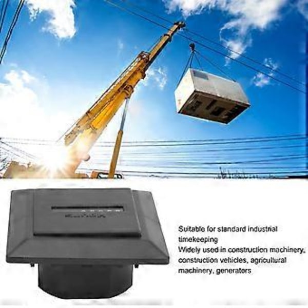 Digital Display Timräknare AC 220-240V 50Hz Timerverktyg för Ingenjörsmaskiner