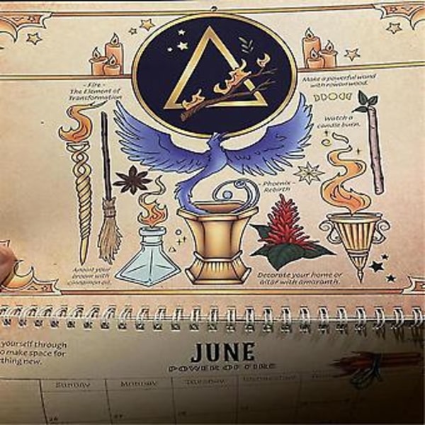 2024 Magisk : For Hverdagsbruk Paperback Kalender 2024 Kalender For En Magisk