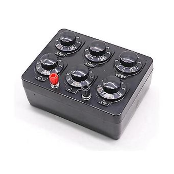 0-99999.9 Ohm Enkel Resistanslåda Variabel Dekad Eller Undervisningsinstrument