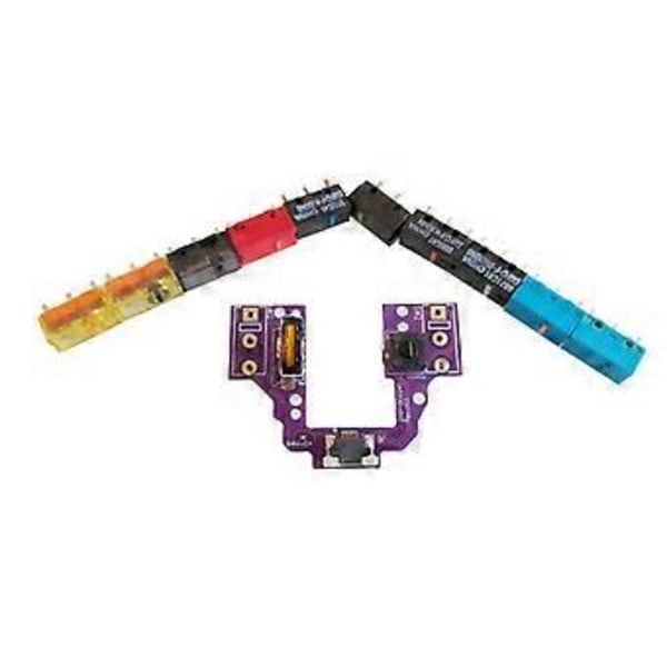 Tastaturknap PCB til Logitech GPX Mus Hot-swap Mikro-bevægelses Bundkort