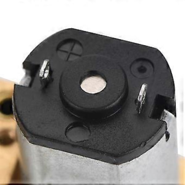 1024GA20 DC 6V/12V Kierre Flip N20 Vaihdemoottori M4 x 55mm Akseli (12V 200RPM)