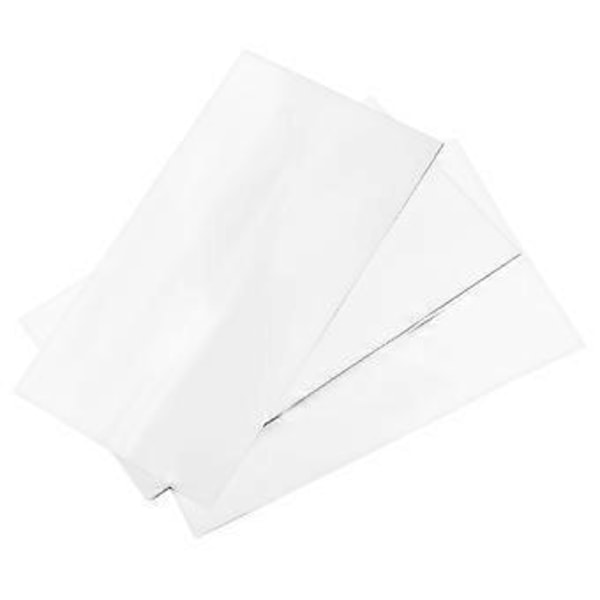 8X12 Tum Krympfolieärmar för Sublimering, 60 st Vita Sublimeringskrympfolier för Tumblers, Muggar, Koppar och Mer