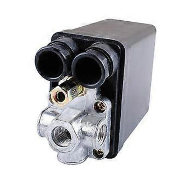 Luftkompressor Tryckströmbrytare Npt 1/2in 4 Port Justerbar Tryckregleringsventil 90-120psi