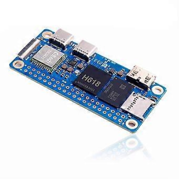 Zero 2W -kehityskortti 1.5G RAM+jäähdytyslevy+kotelo DDR4 Mini PC H618 WiFi5 Bluetooth5.0 tukee 4K 60FPS