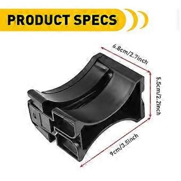 Til Sequoia 2008-2022 / 2005-2019 Midterkonsol Kopholder Indsats Divider 55604-04010