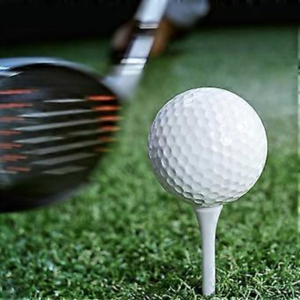 Golfbolde og Tees Pose Taske Opbevaringsetui Holder med 3 Bolde og 3 Tees Sæt