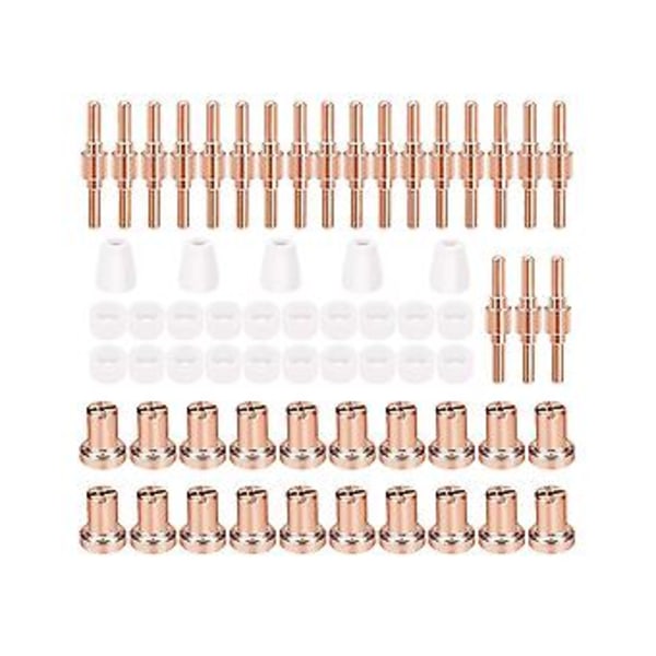 65 stk. Plasma Tip Elektrode Dyser Kit Forbrugsmateriale Tilbehør Til Pt31 30 40 50 Pl