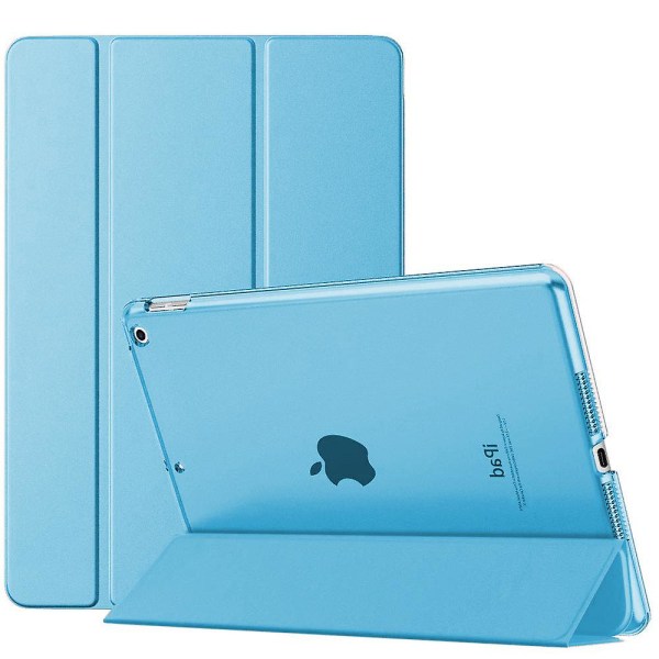 Smart Cover til iPad 7. generation, iPad 10.2\" Gennemsigtig Frosted Bag Magnetisk Cover med Auto Sleep/Wake Funktion