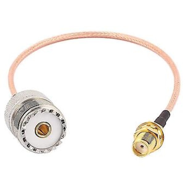 Kädessä pidettävä antennikaapelisovitin UHF-tukiasemille ja mobiiliantenneille - Sma naaras UHF So-239 naaras C