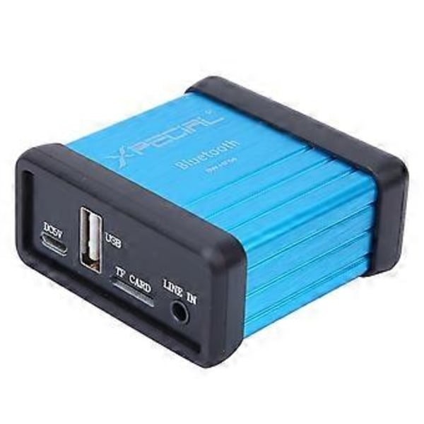 HF54 Forforstærker Audio Receiver Box Kompatibel med Bluetooth TF Kort USB Dekodning Afspilning med Fjernbetjening