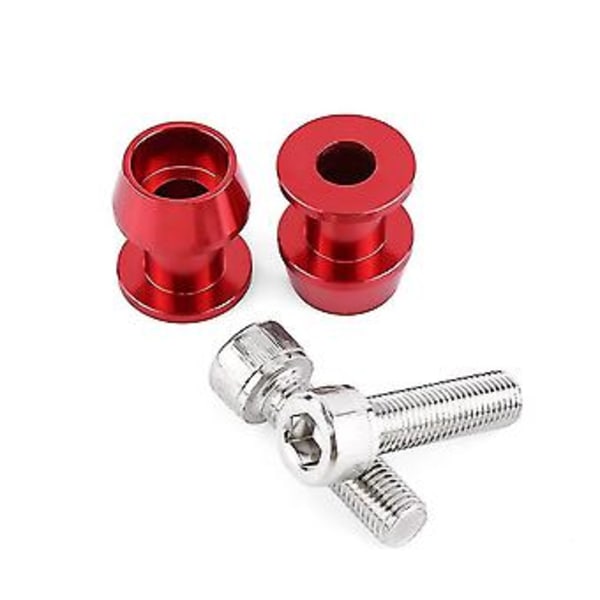 2 stk. M6 X1.5 Motorcykel Cnc Svingarms Spoler Stand Skrue Til Fz01 Fz03 Fz09 Fz10 Yzf R1 R3