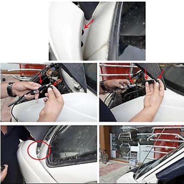 Auton sisätilan Rotan S Siipiin Asennettu Antenni Radioantenni 701051503b Er T:lle